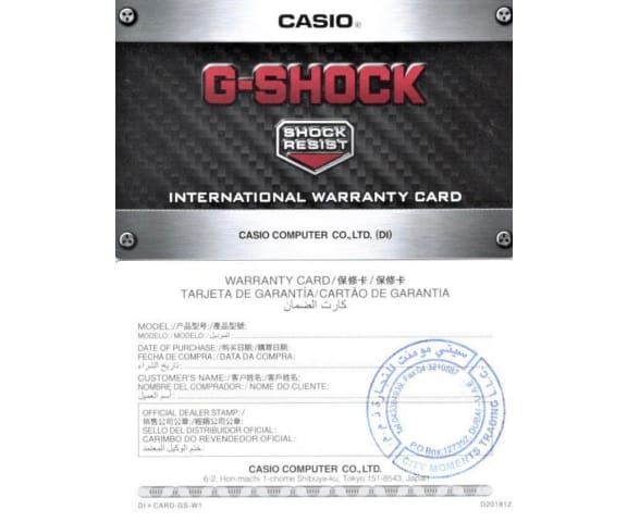 G-SHOCK GA-2000HC-3ADR Analog Digital Resin Band Men’s Watch