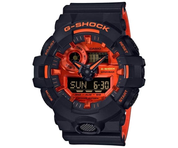 G-SHOCK GA-700BR-1ADR Analog-Digital Black & Red Dial Men’s Watch