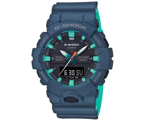 G-SHOCK GA-800CC-2ADR Analog-Digital Blue Resin Men’s Watch