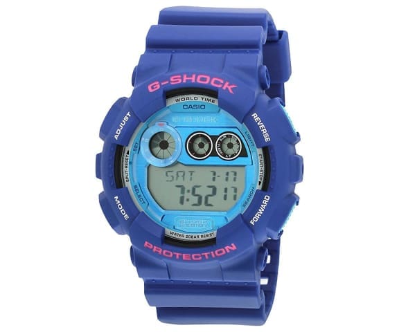 G-SHOCK GD-120TS-2DR Digital Blue Men’s Watch