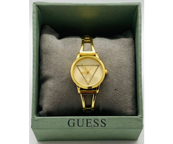 GUESS GW0002L2 Lolita Analog Quartz Gold Stainless Steel Strap Women’s Watch