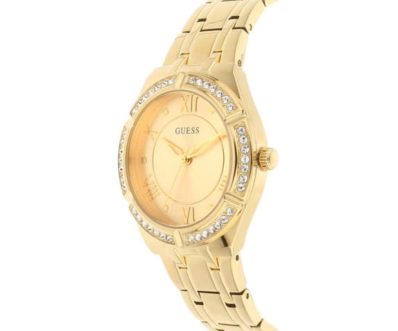 GUESS GW0033L2 Cosmo Champagne Dial Gold Stainless Steel Women’s Watch