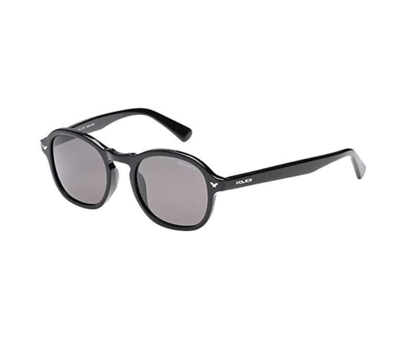 Police Oval Mens Sunglasses Grey S1951M 50700P