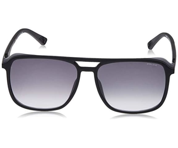 Police Square Mens Black Sunglasses SPL720M