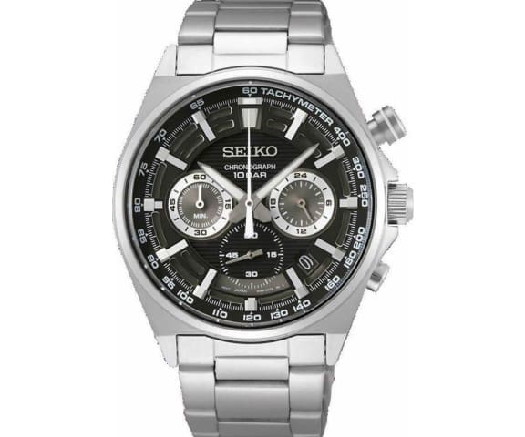 SEIKO SSB397P1 Chronograph Quartz Analog Black Dial Men’s Watch